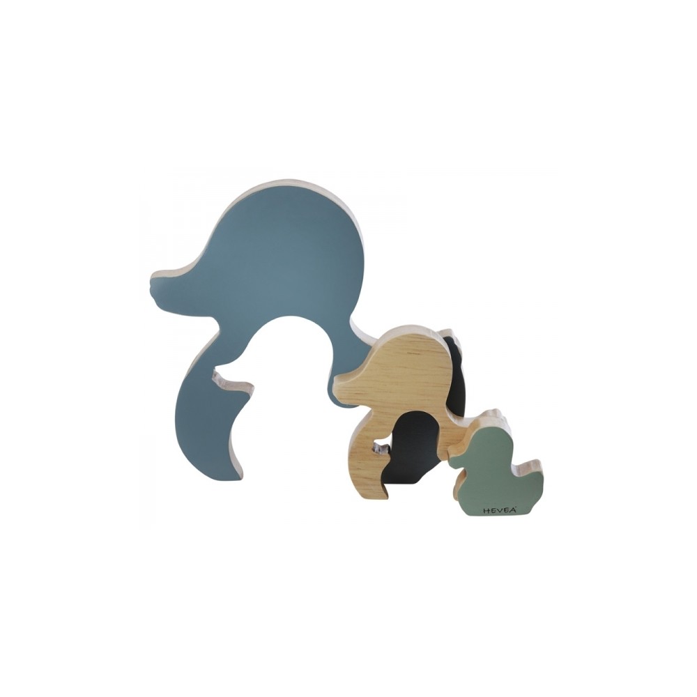 Hevea Ente Kawan - Steckspielzeug - Moon