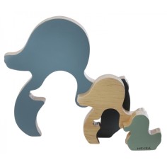 Hevea Ente Kawan - Steckspielzeug - Moon