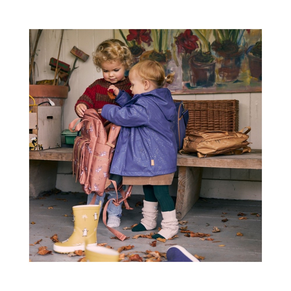 kleiner Kinder Rucksack, Tropfen Blau