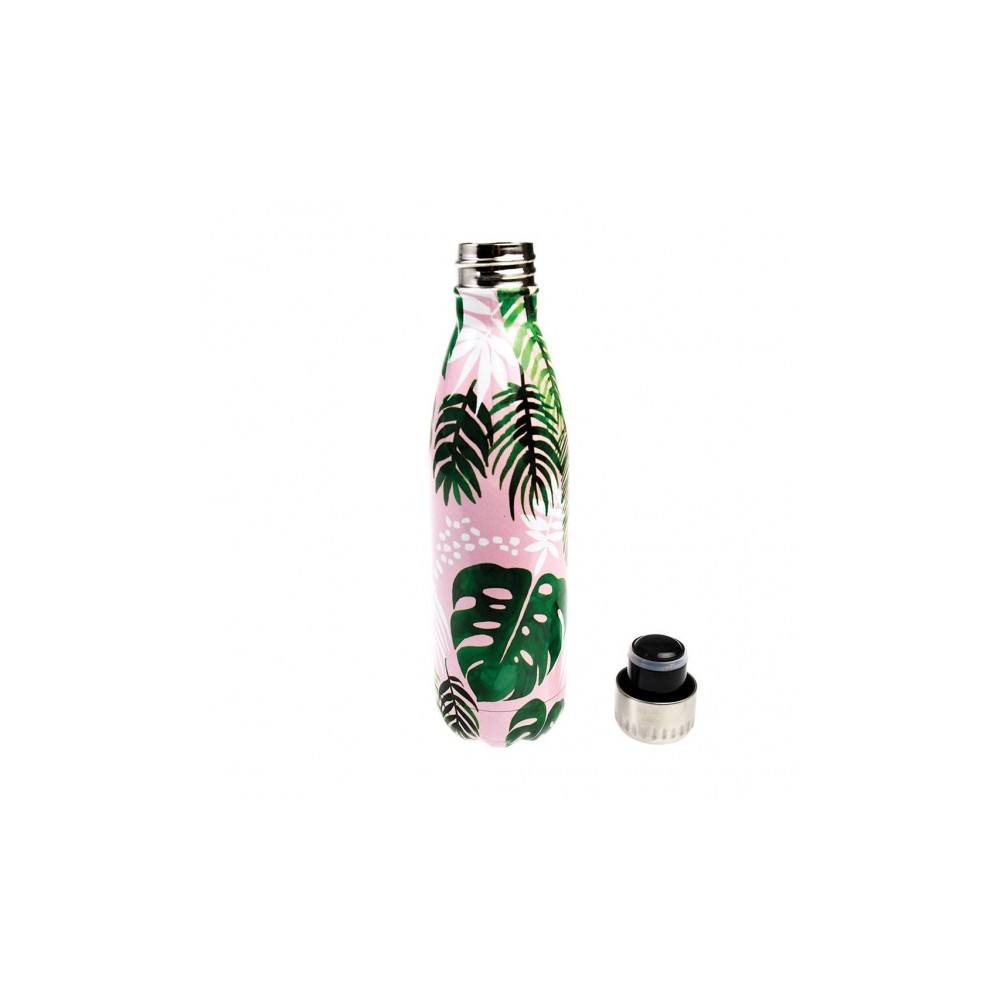 Rex London Edelstahl Thermosflasche, Tropical Palm