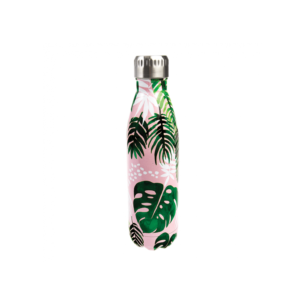 Rex London Edelstahl Thermosflasche, Tropical Palm