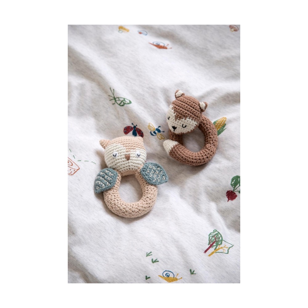 Sebra Bettwäsche Baby 100x70 cm/ 40x45cm, Garden