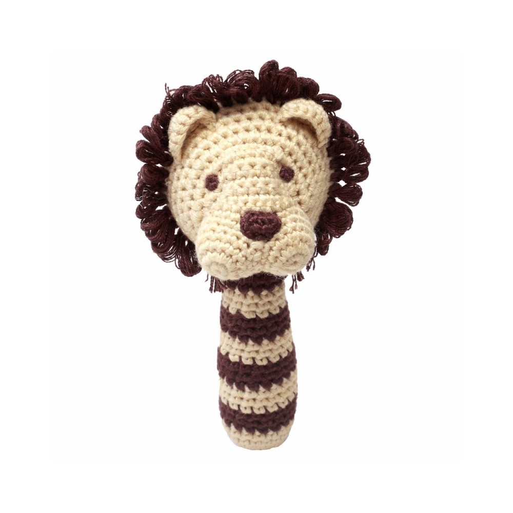 natureZoo Bar à barres de ruisseau Crocheté, Lion beige