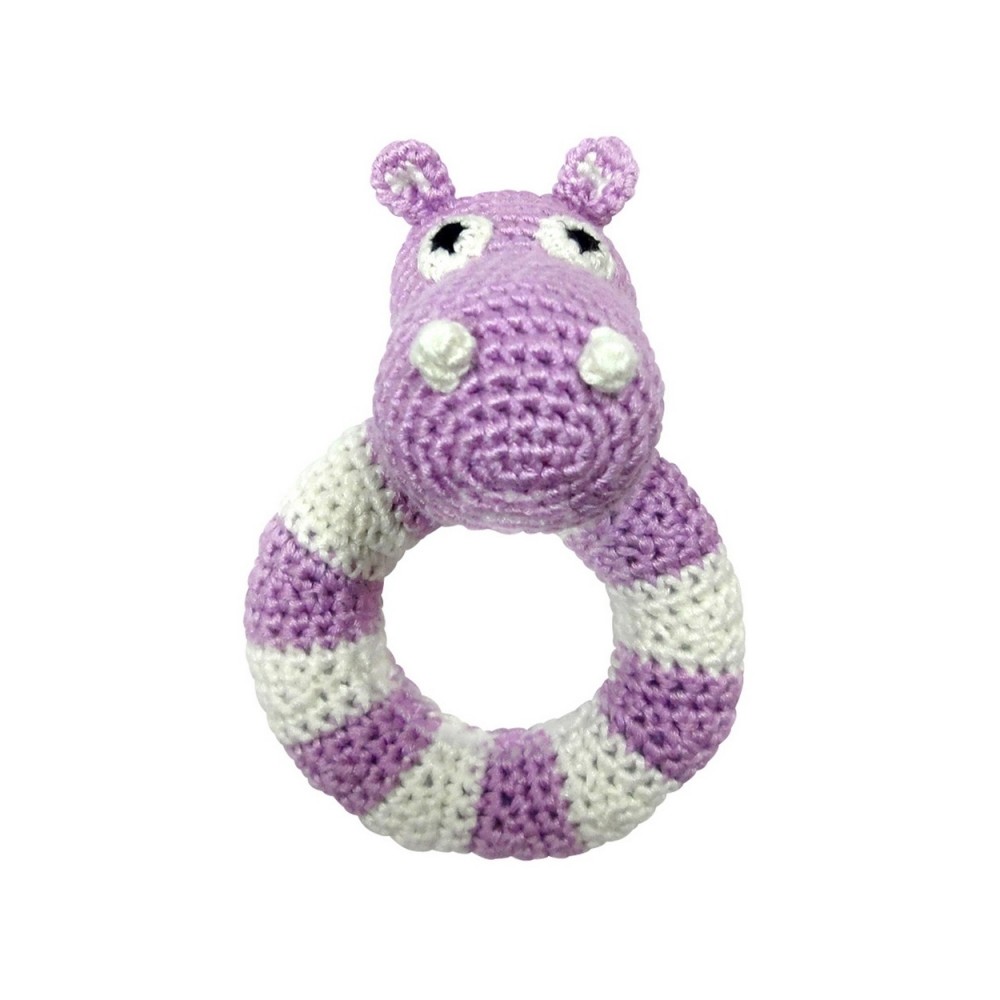 bague Crochet Naturelooo, Hippopotame Lightlila