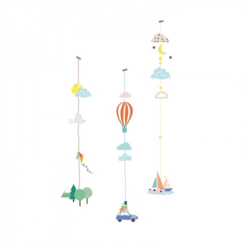 MIMIlou Wandsticker, Walk Garlands