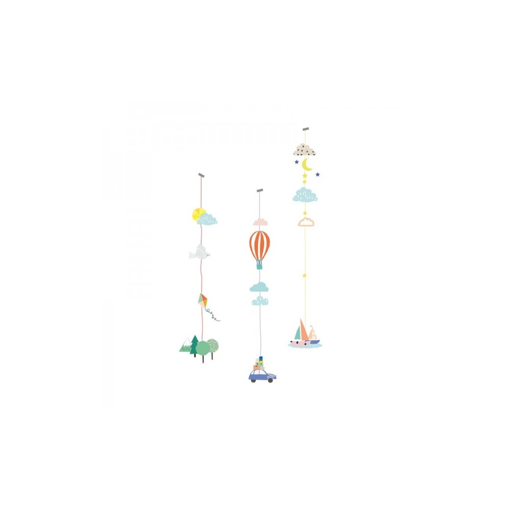 MIMIlou Wandsticker, Walk Garlands