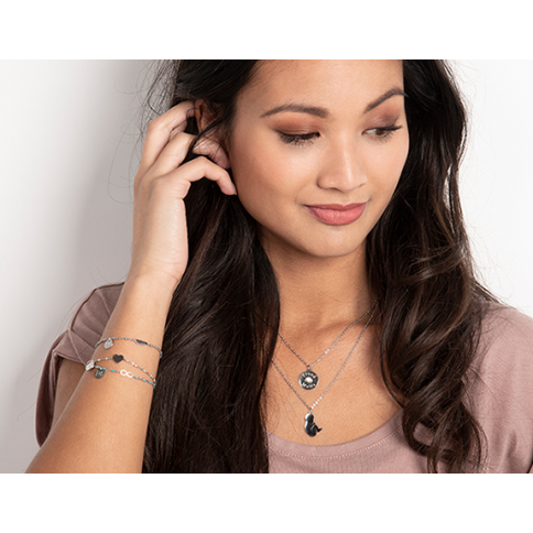 Steel Collection Halskette - Silber