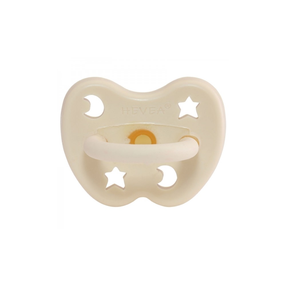 Naturkautschuk Schnuller Milky White, kiefergerecht