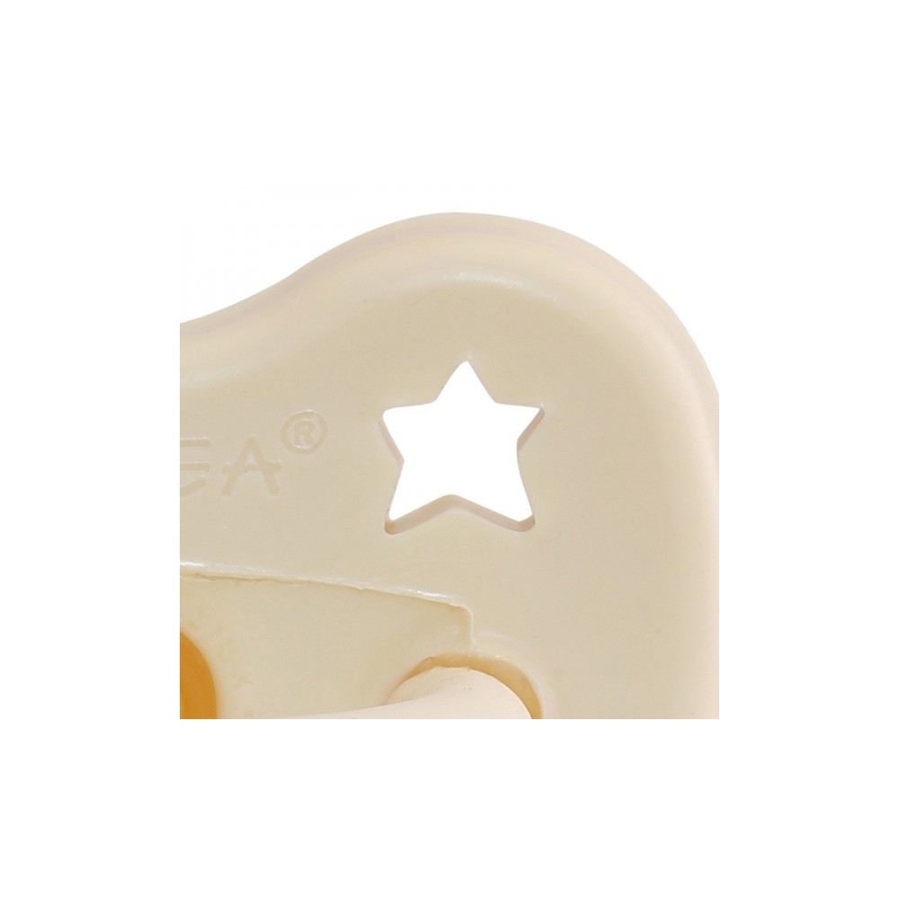 Naturkautschuk Schnuller Milky White, kiefergerecht