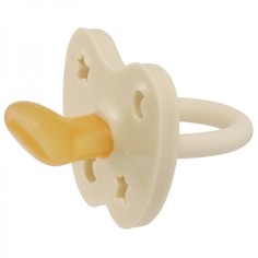 Naturkautschuk Schnuller Milky White, kiefergerecht