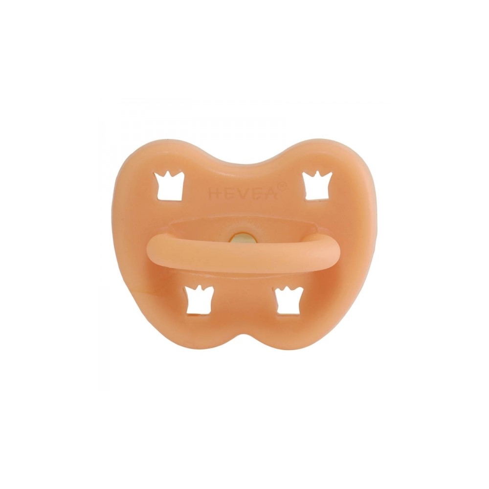 Naturkautschuk Schnuller Cantaloupe, kiefergerecht