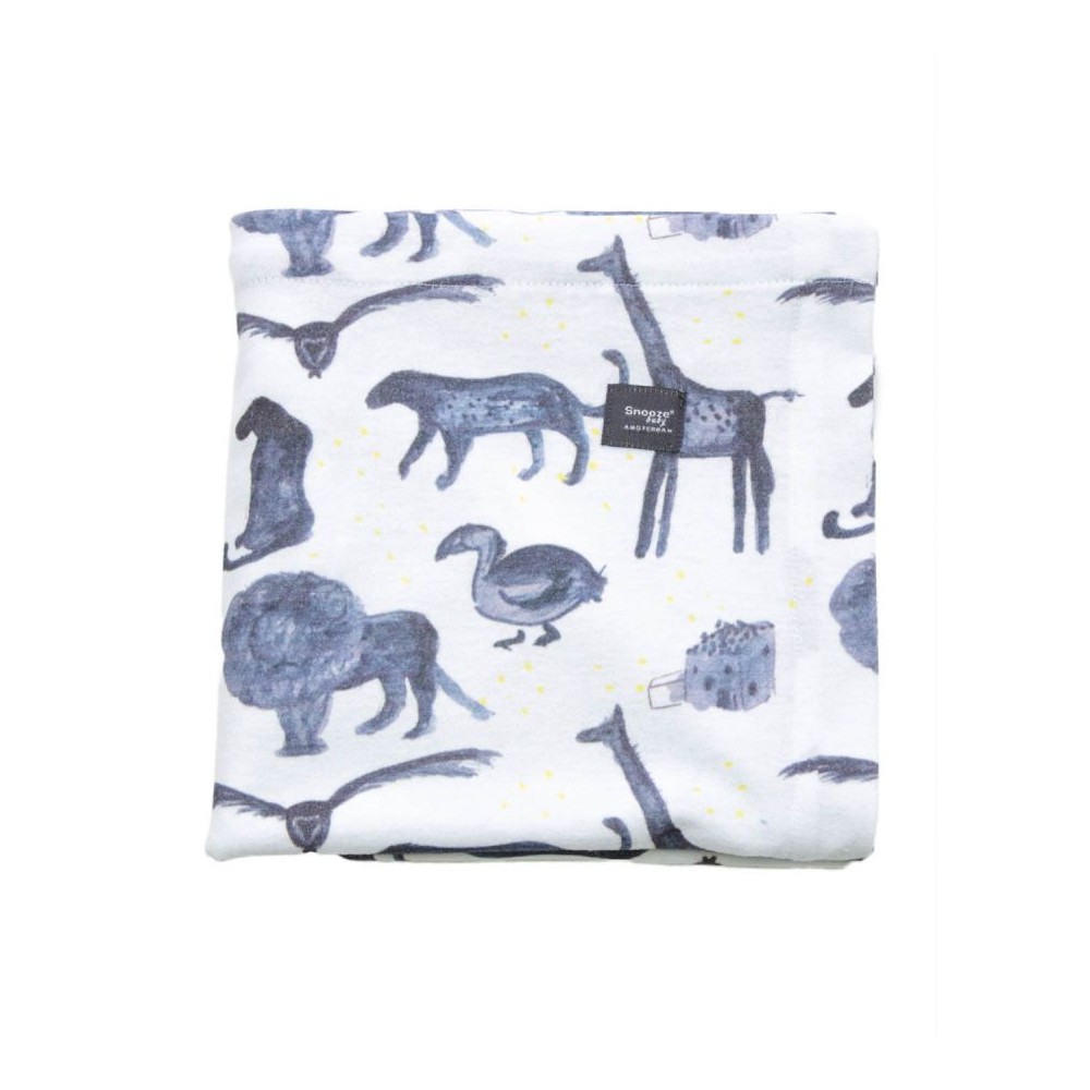 Snoozebaby Swaddle 2er Pack - Storm Blue + Bumblebee