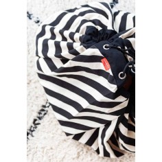 Play&Go Spielzeugtasche, Black Stripes