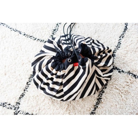 Play&Go Spielzeugtasche, Black Stripes
