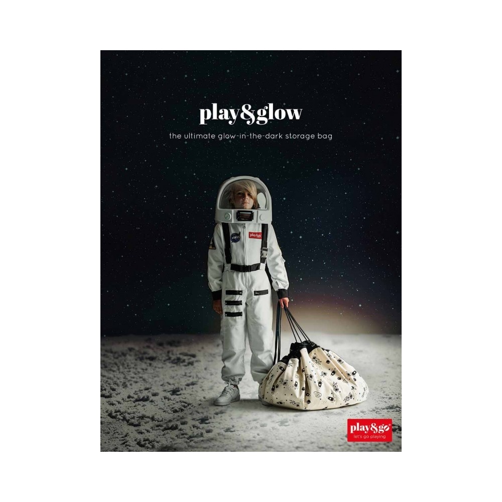 Sac de jouet, espace lueur dans le noir