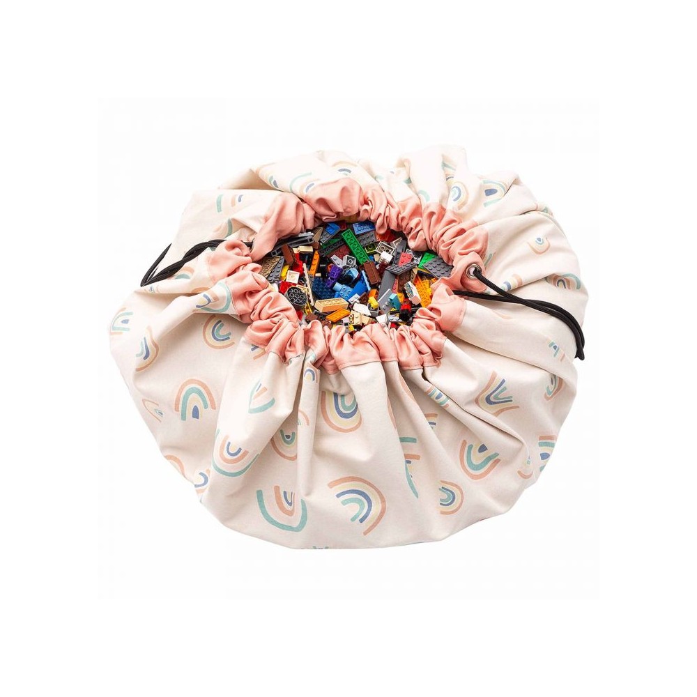 Play&Go Spielzeugtasche, Regenbogen
