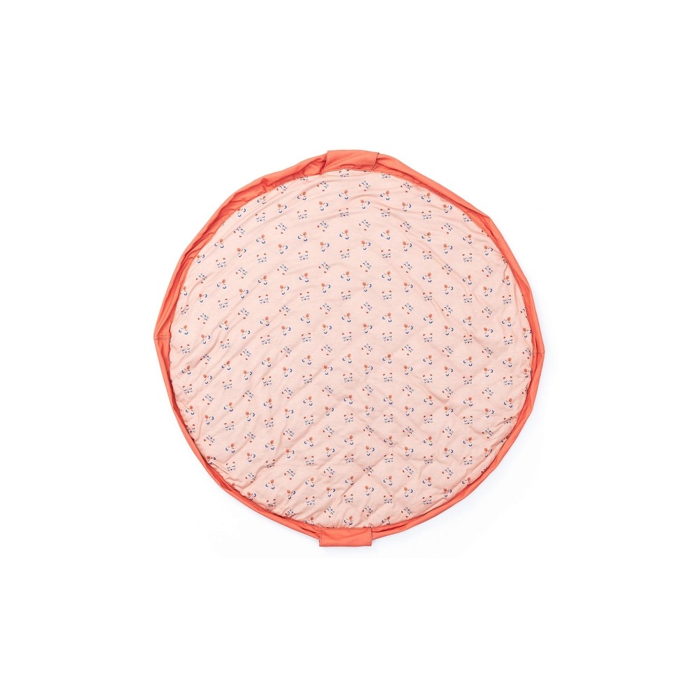 Play&Go Spielzeugtasche & Krabbeldecke 3-in-1, Animals Faces