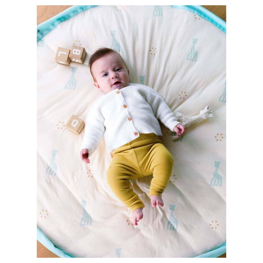 Play&Go Spielzeugtasche & Krabbeldecke 3-in-1, Sophie La Girafe