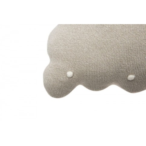 Lorena Canals Strickkissen, Biscuit Dune White