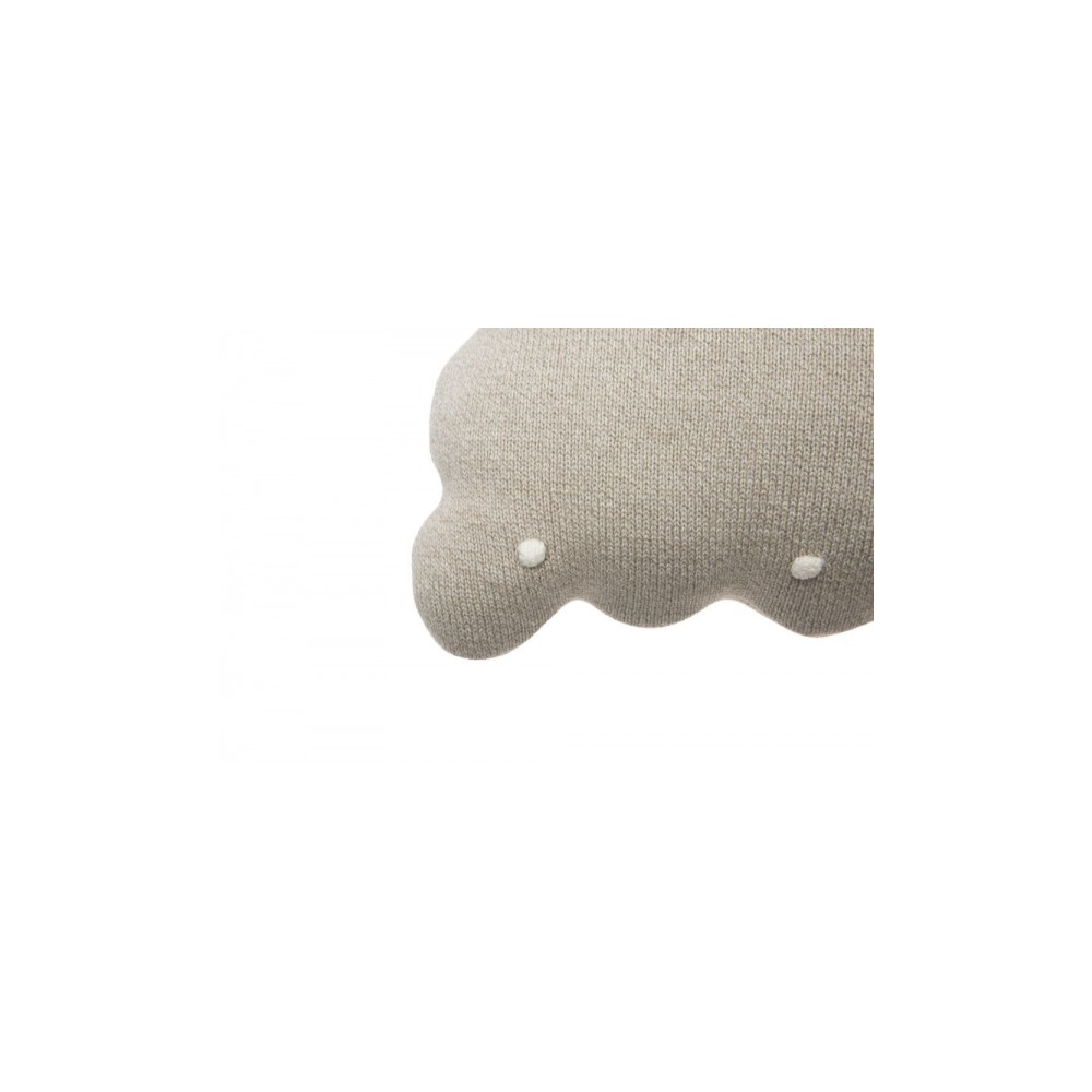 Lorena Canals Strickkissen, Biscuit Dune White