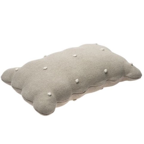 Lorena Canals Strickkissen, Biscuit Dune White