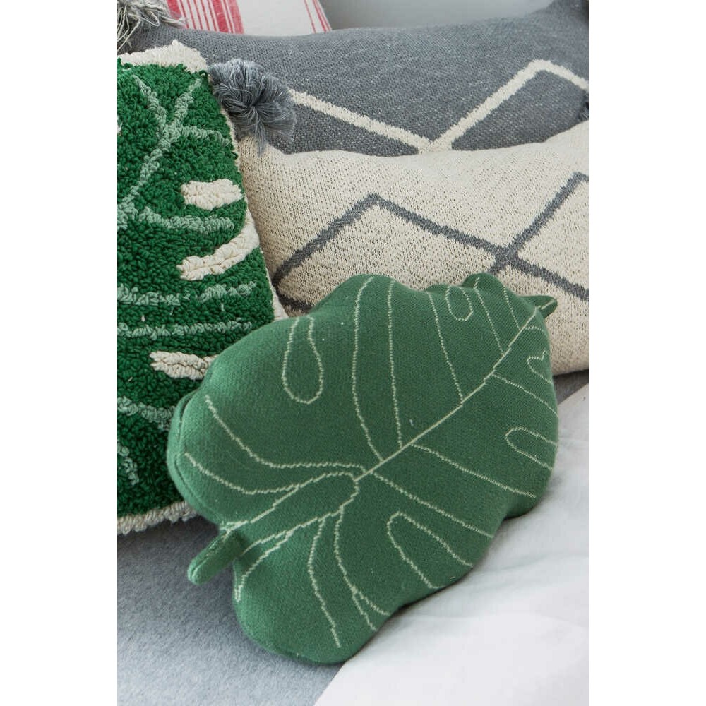 Lorena Canals Strickkissen, Baby Leaf