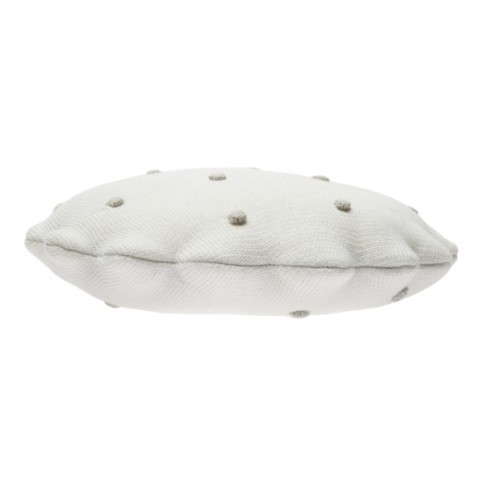 Lorena Canals Strickkissen, Round Biscuit Ivory