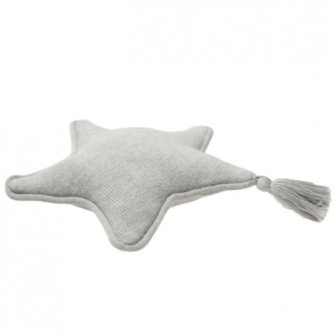 Lorena Canals Strickkissen, Twinkle Star Grey