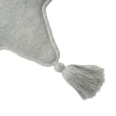 Lorena Canals Strickkissen, Twinkle Star Grey