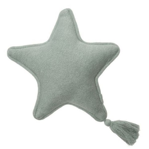 Lorena Canals Strickkissen, Twinkle Star Indus Blue