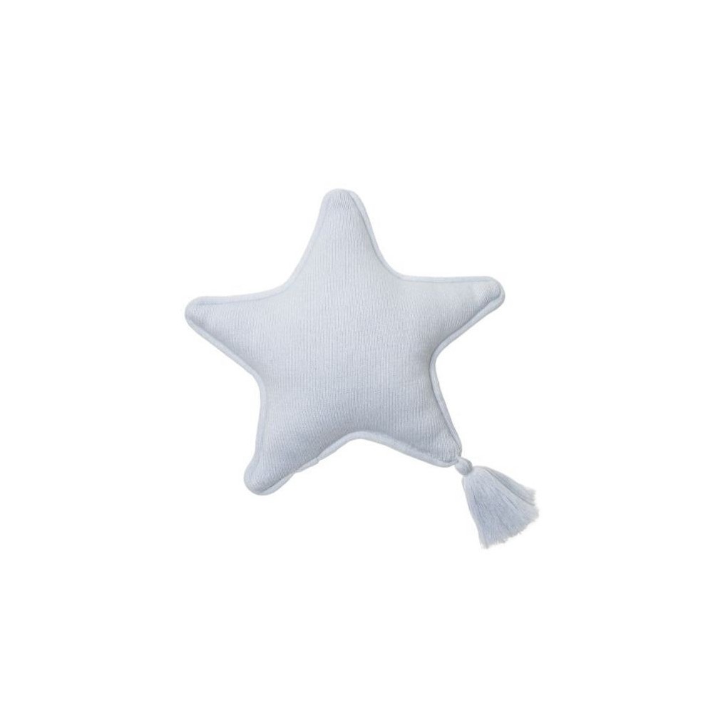 Lorena Canals Strickkissen, Twinkle Star Soft Blue