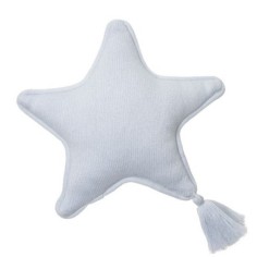 Lorena Canals Strickkissen, Twinkle Star Soft Blue