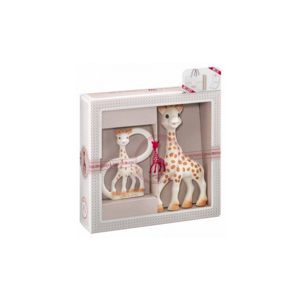 Cadeau Sophie la Girafe, Giraffe + Beissring