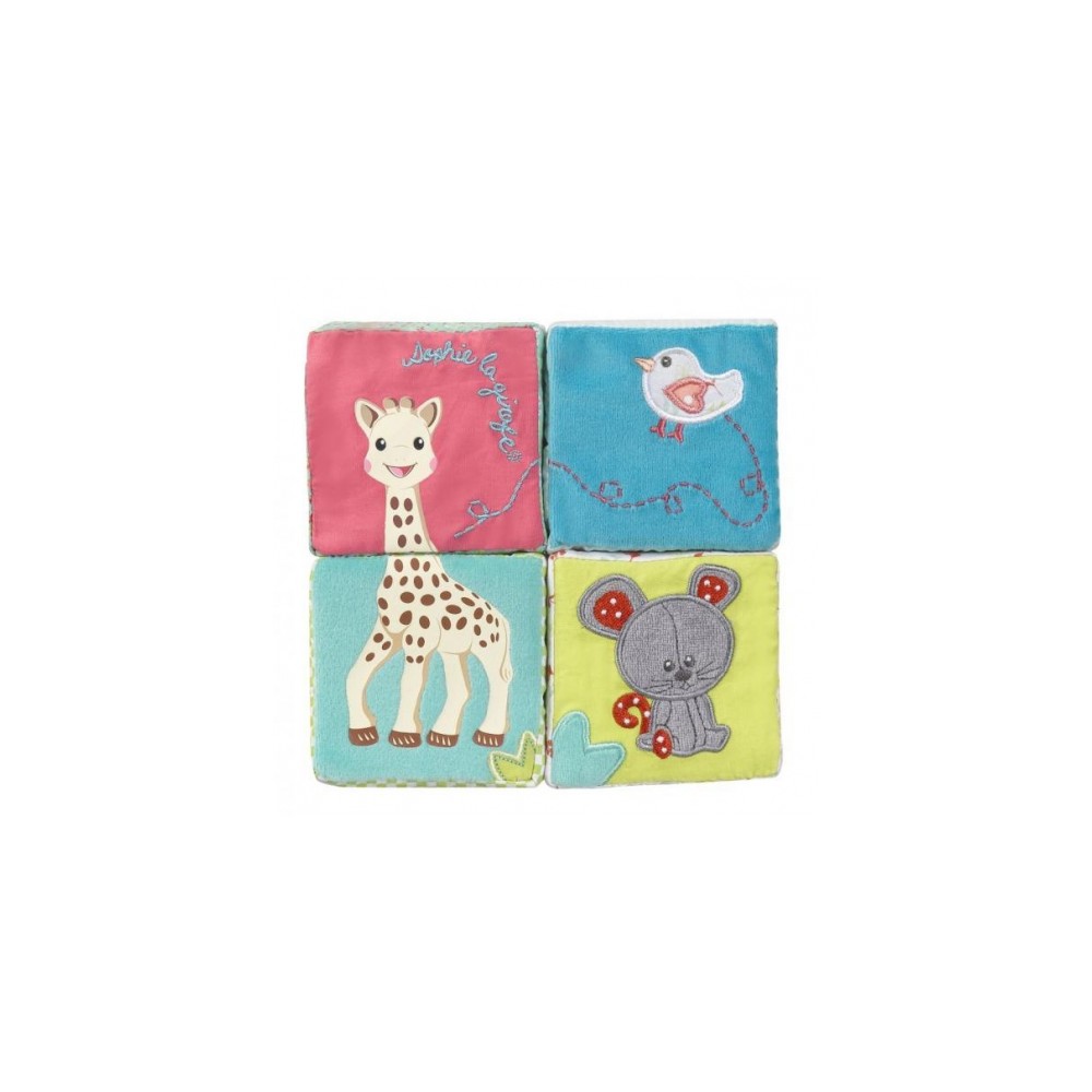 Découverte Cube Sophie La Girafe dans une boîte-cadeau
