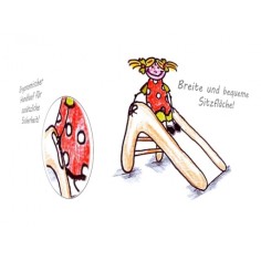 Kidsbo Kinderrutsche VIVA, weiss