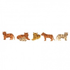 MIMIlou Wandsticker Bordüre 5 m, Tiger