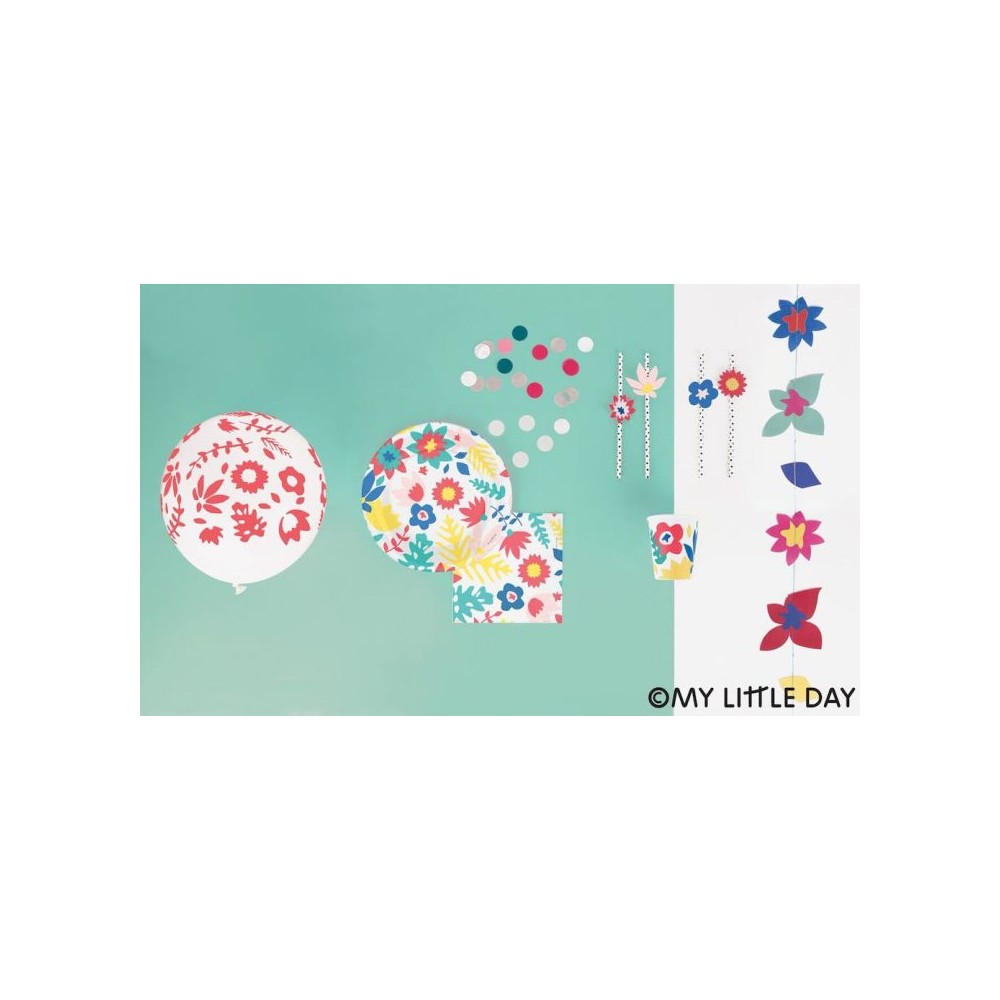 My Little Day Carton, fleurs, 8 paquets