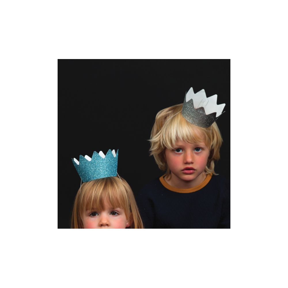 My Little Day Kronen - Weiss, 8 Stk.