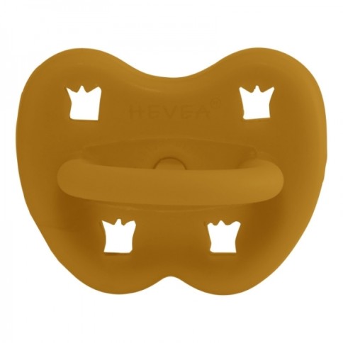 Naturkautschuk Schnuller Turmeric, rund