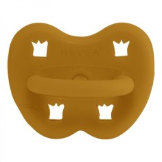 Naturkautschuk Schnuller Turmeric, rund