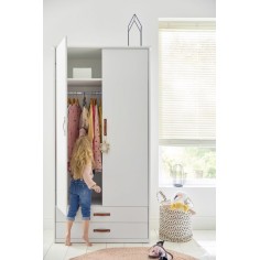 Cool Kids Kleiderschrank mit 2 Türen