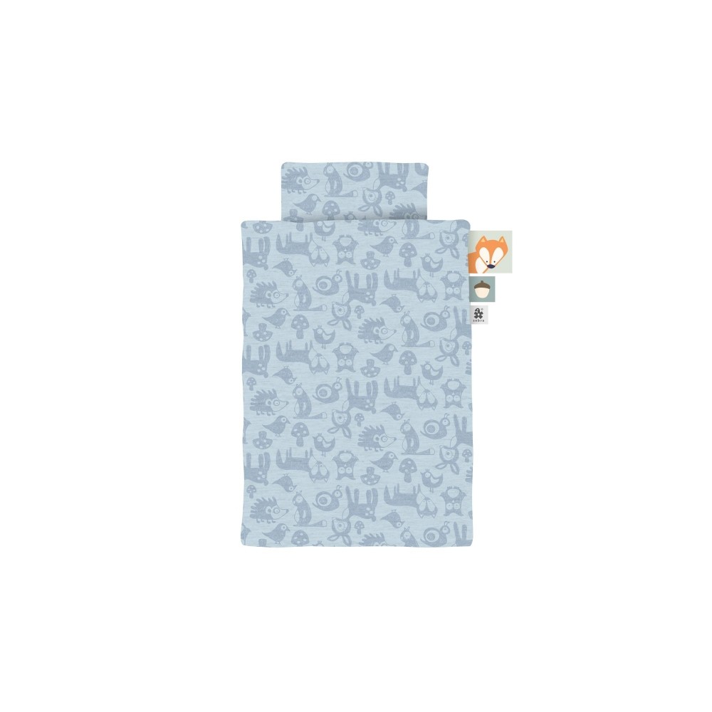 Sebra Bettwäsche Junior, Forest, powder blue