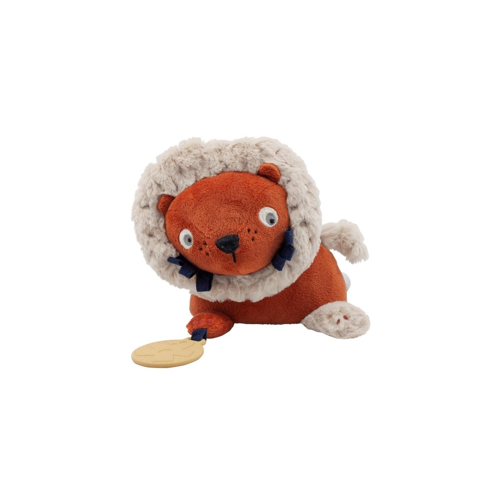 Sebra Activity-Spielzeug, Lee der Löwe, sorbet orange