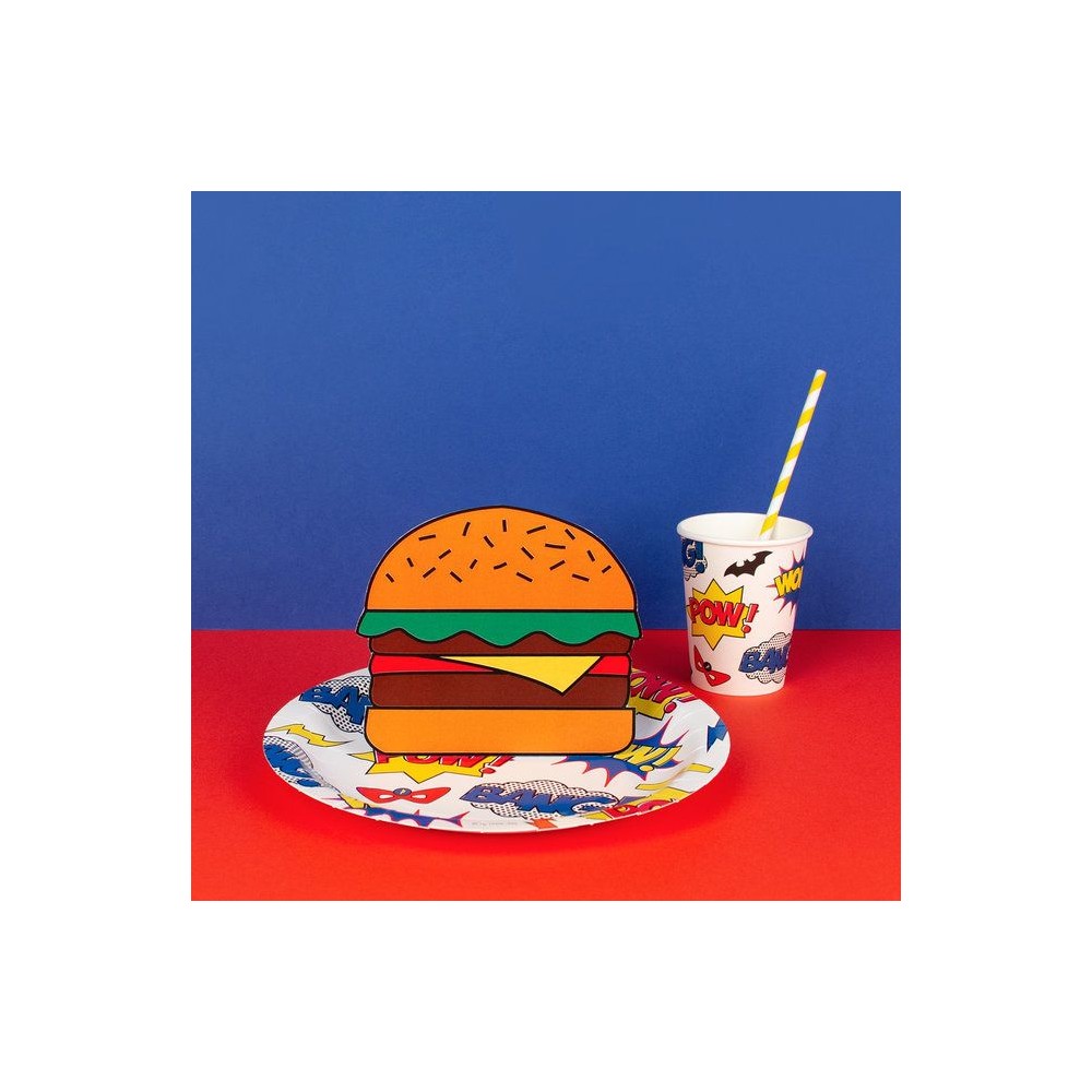 My Little Day Kartonbecher, Super Heros, 8-er Pack