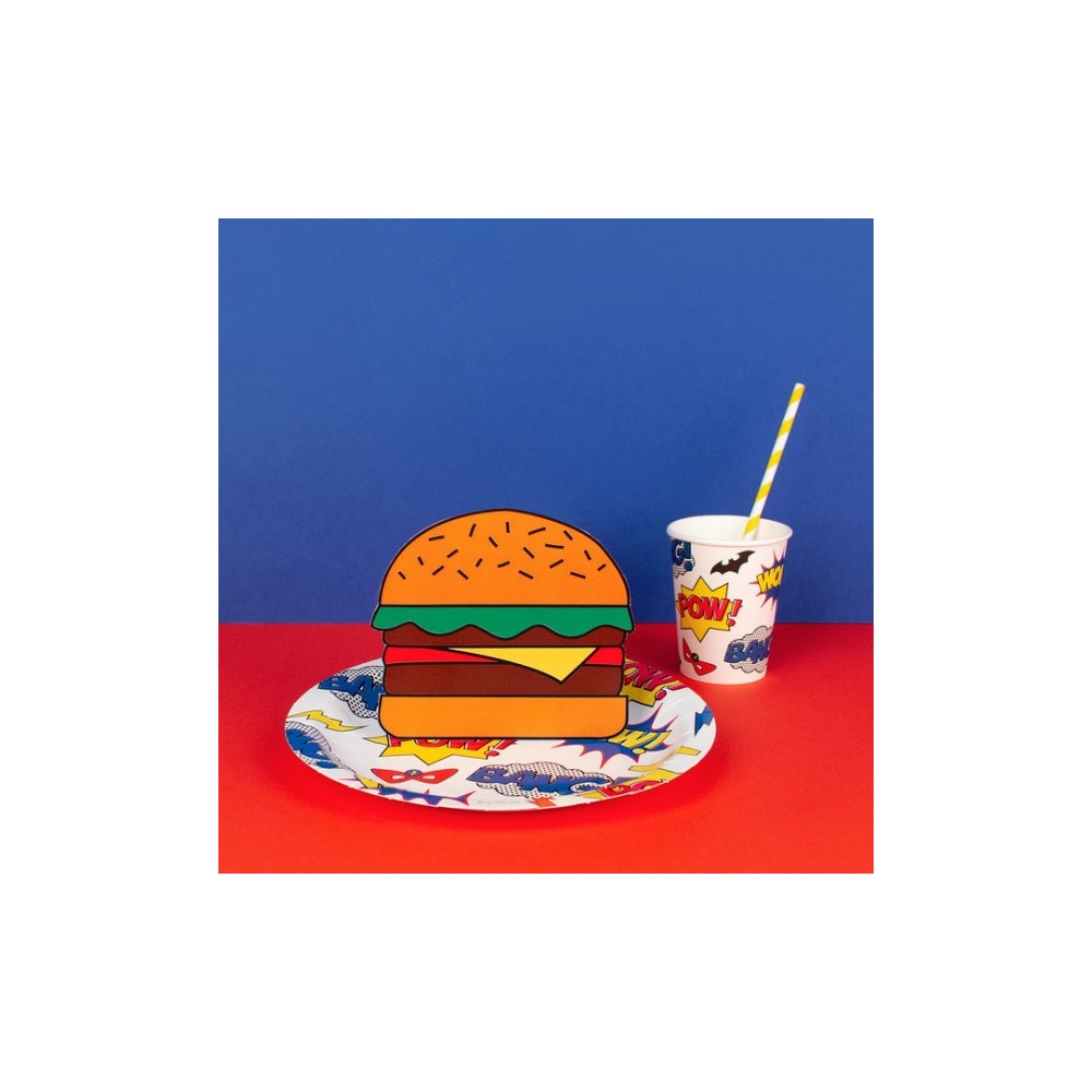 My Little Day Kartonteller, Super Heros, 8 Stk.