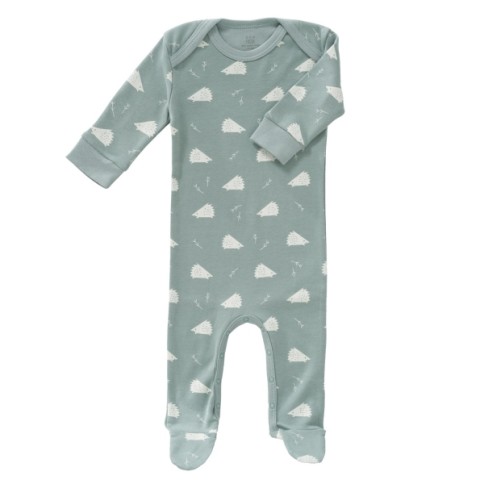 Fresk Babypyjama Bio-Baumwolle, mit Füsschen, Igel
