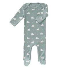 Fresk Babypyjama Bio-Baumwolle, mit Füsschen, Igel