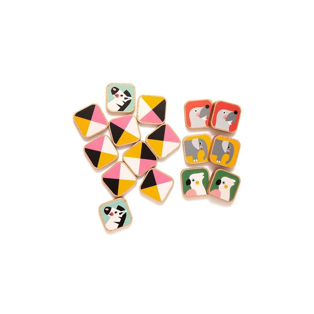 Petit Monkey Holz Memory Spiel