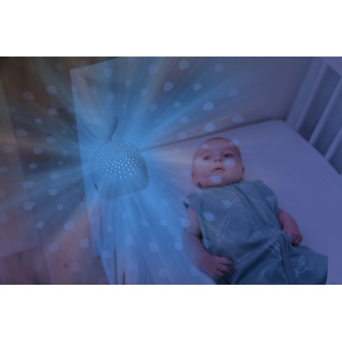 Wally der Wal Sternenprojektor mit beruhigenden Sounds