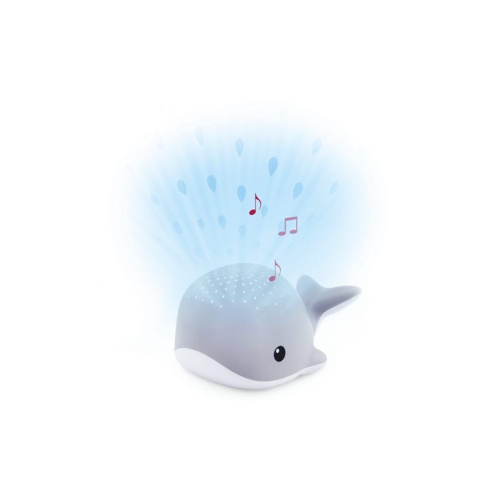 Wally du projecteur étoile de la baleine avec des sons apaisants